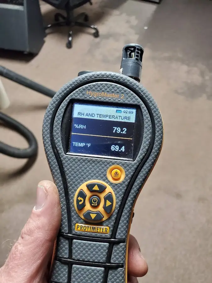 Moisture meter humidity assessment for Mold Remediation & Removal in Woodbridge